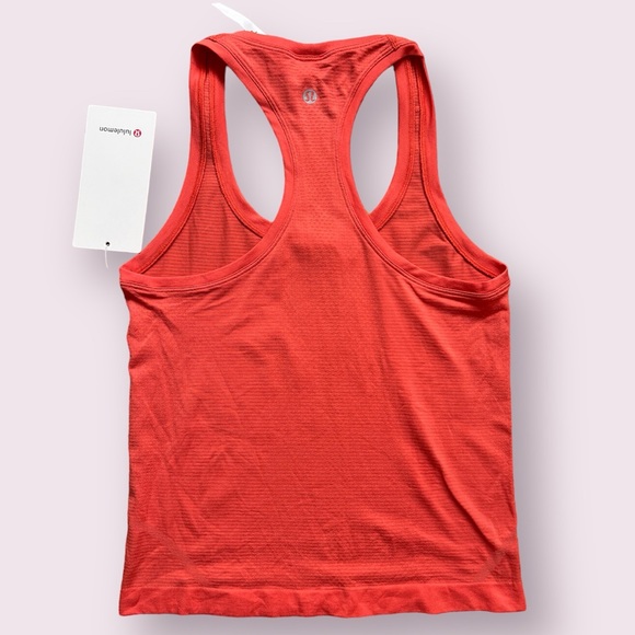 Lululemon Swiftly Tech Racerback Tank Top 2.0 *Race Length, Warm Coral Size 4 - Picture 2 of 4